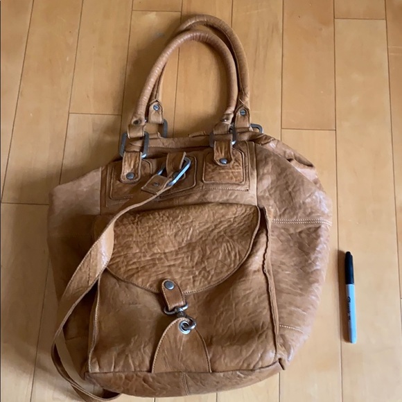 Cynthia Vincent Chanel soft leather tote bag purse - Picture 10 of 10